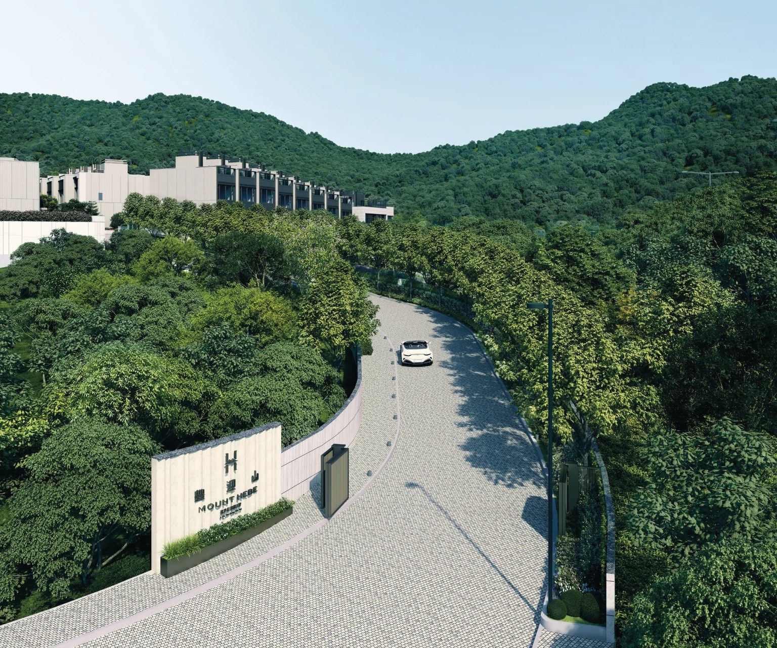 豐迎山入口及山林環境